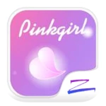 pinky heart android application logo